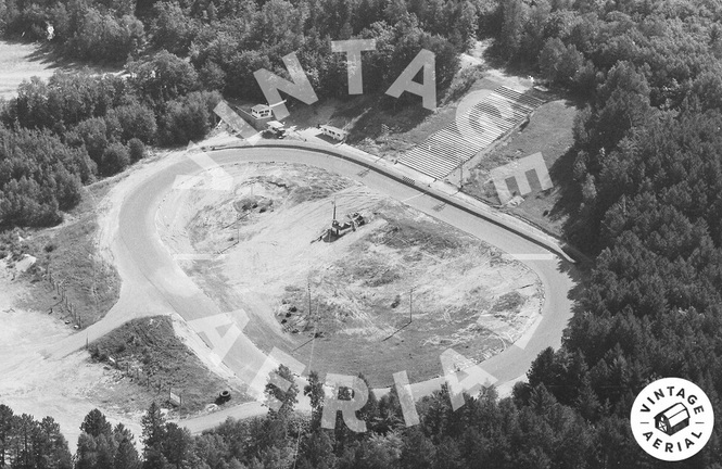 1996 aerial Sands Speedway, Gwinn